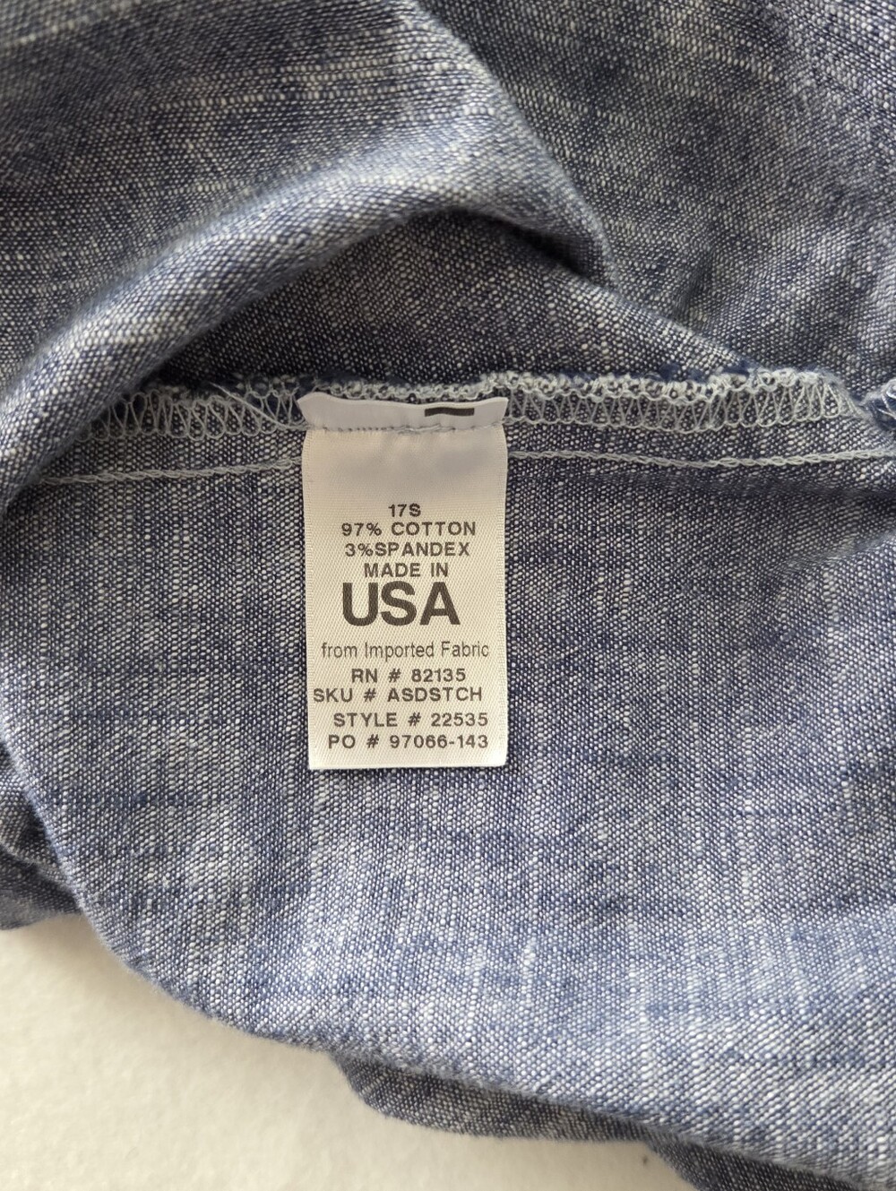 fresh produce XL Chambray Midi Dress - Blue - Picture 6 of 6